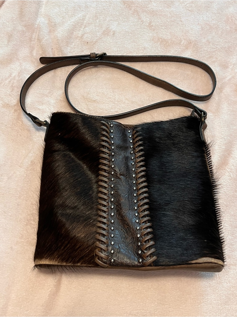 western crossbody purse